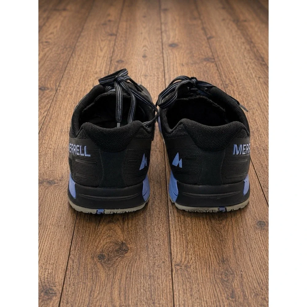 Merrell Bare Access Flex Women's Size 9 Trail Running Hiking Shoes Blue Black